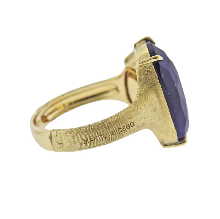 Marco Bicego Murano Gold Amethyst Rhodolite Ring Marco Bicego Rings