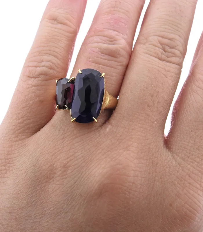 Marco Bicego Murano Gold Amethyst Rhodolite Ring Marco Bicego Rings