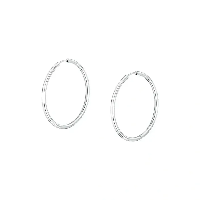 Morellato Womens hoop earrings made of steel 35 cm Morellato Creole Earrings