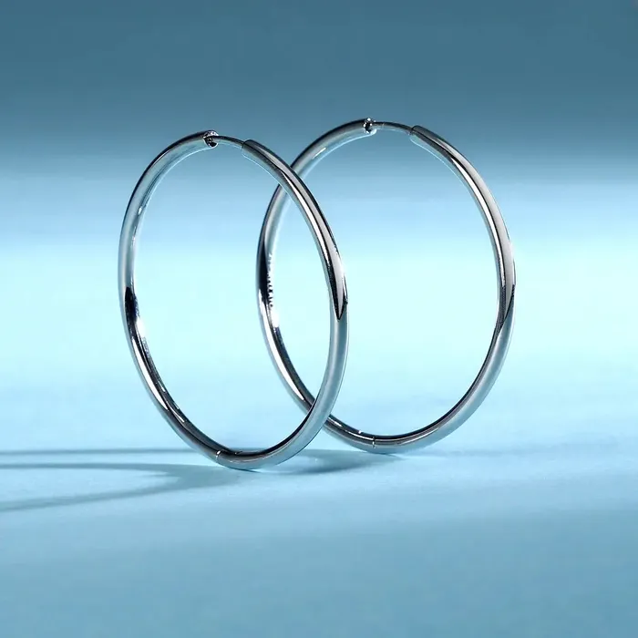 Morellato Womens hoop earrings made of steel 35 cm Morellato Creole Earrings