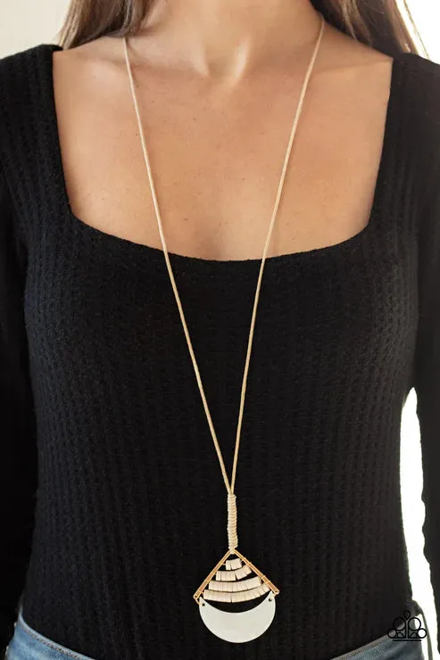 Necklaces Paparazzi Accessories Beach Beam Gold Necklace Jewelry by bretta