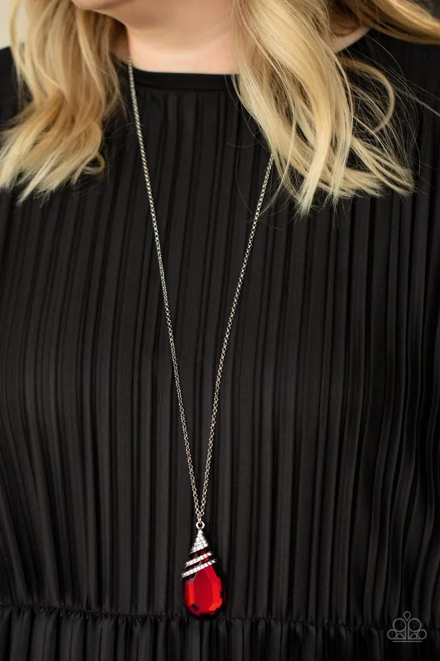 Necklaces Paparazzi Accessories Demandingly Diva Red Necklace Jewelry by Bretta Necklaces Paparazzi Accessories Demandingly Diva Red Necklace Jewelry by Bretta