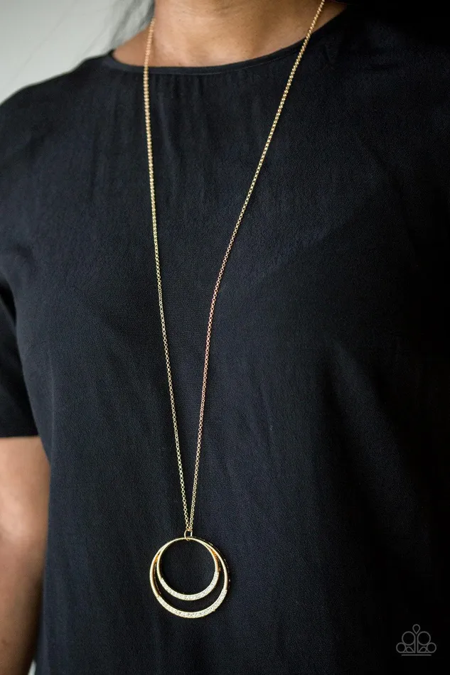Necklaces Paparazzi Accessories Front and EPICENTER Gold Necklace Jewelry by Bretta Necklaces Paparazzi Accessories Front and EPICENTER Gold Necklace Jewelry by Bretta