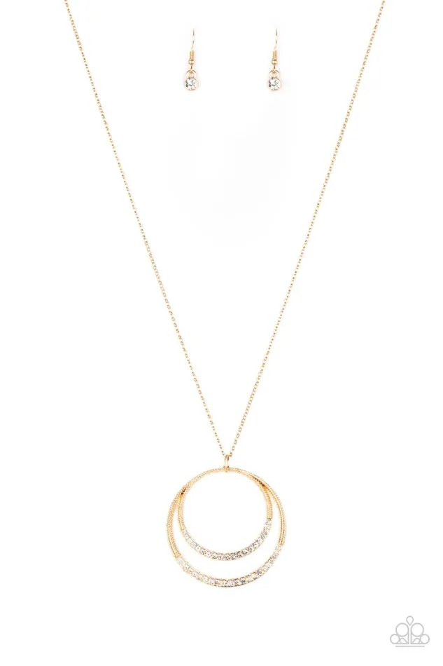 Necklaces Paparazzi Accessories Front and EPICENTER Gold Necklace Jewelry by Bretta