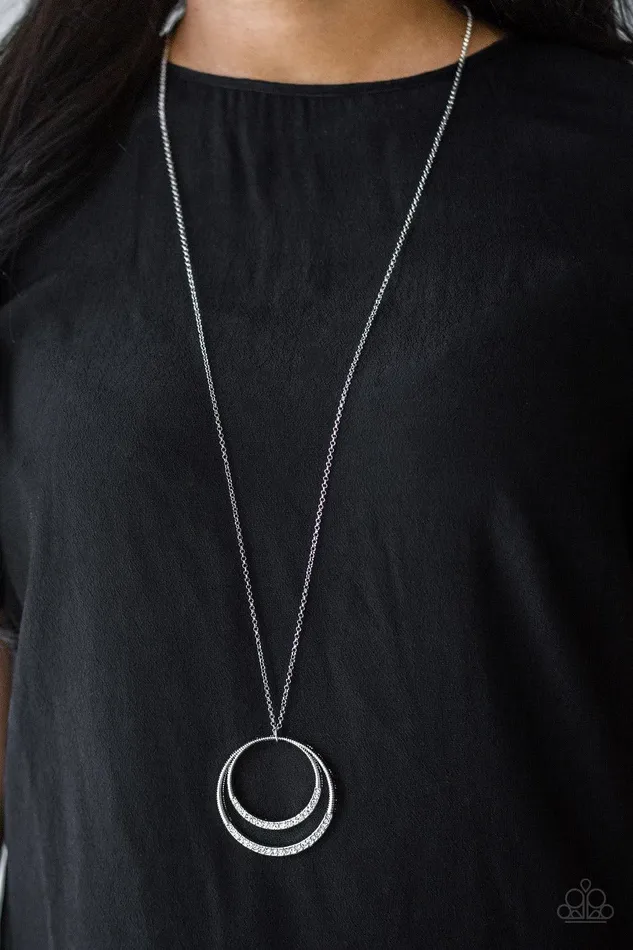 Necklaces Paparazzi Accessories Front and EPICENTER White Necklace Jewelry by Bretta Necklaces Paparazzi Accessories Front and EPICENTER White Necklace Jewelry by Bretta