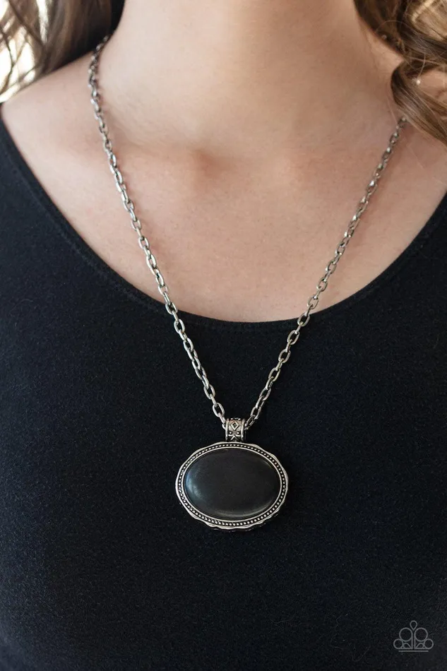 Necklaces Paparazzi Accessories Sedimentary Colors Black Necklace Jewelry by Bretta Necklaces Paparazzi Accessories Sedimentary Colors Black Necklace Jewelry by Bretta