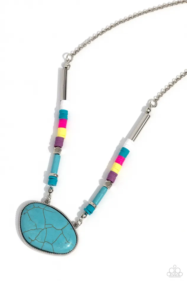 Necklaces Paparazzi Accessories Seize the Sahara Multi Necklace Jewelry by Bretta