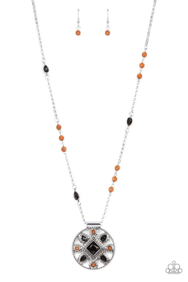 Necklaces Paparazzi Accessories Sierra Showroom Black Necklace Jewelry by Bretta