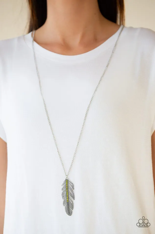 Necklaces Paparazzi Accessories Sky Quest Green Necklace Jewelry by Bretta