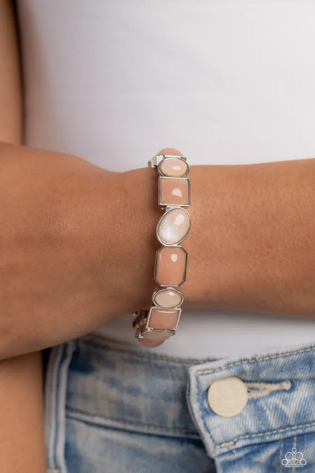 Paparazzi Accessories Bracelets Giving Geometrics Orange Bracelet Jewelry by Bretta Paparazzi Accessories Bracelets Giving Geometrics Orange Bracelet Jewelry by Bretta