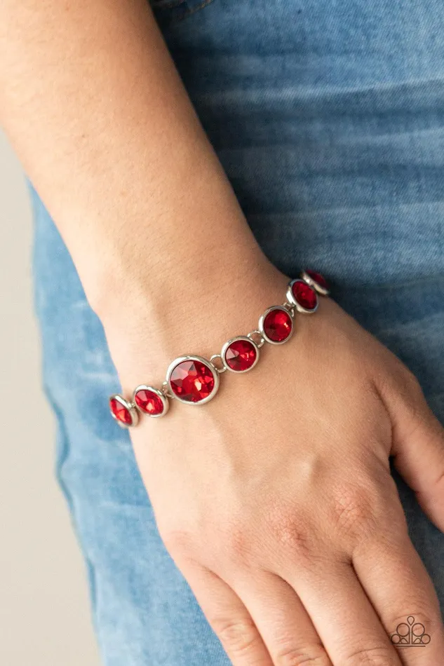 Paparazzi Accessories Bracelets Lustrous Luminosity Red Bracelet Jewelry by Bretta Paparazzi Accessories Bracelets Lustrous Luminosity Red Bracelet Jewelry by Bretta