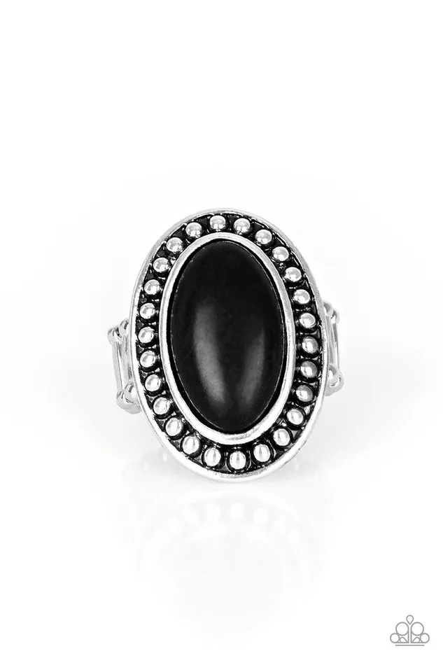 Paparazzi Accessories Desert Heat Black Ring Jewelry by Bretta Rings