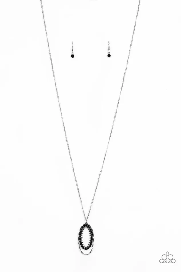 Paparazzi Accessories Necklaces Money Mood Black Necklace Jewelry by Bretta