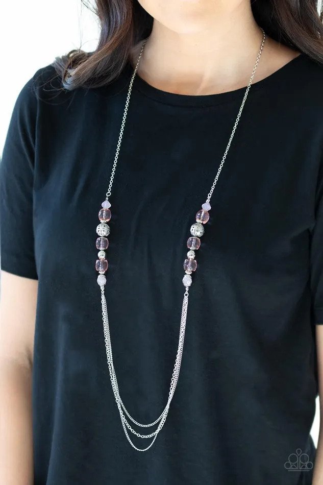 Paparazzi Accessories Necklaces Native New Yorker Pink Necklace Jewelry by Bretta Paparazzi Accessories Necklaces Native New Yorker Pink Necklace Jewelry by Bretta