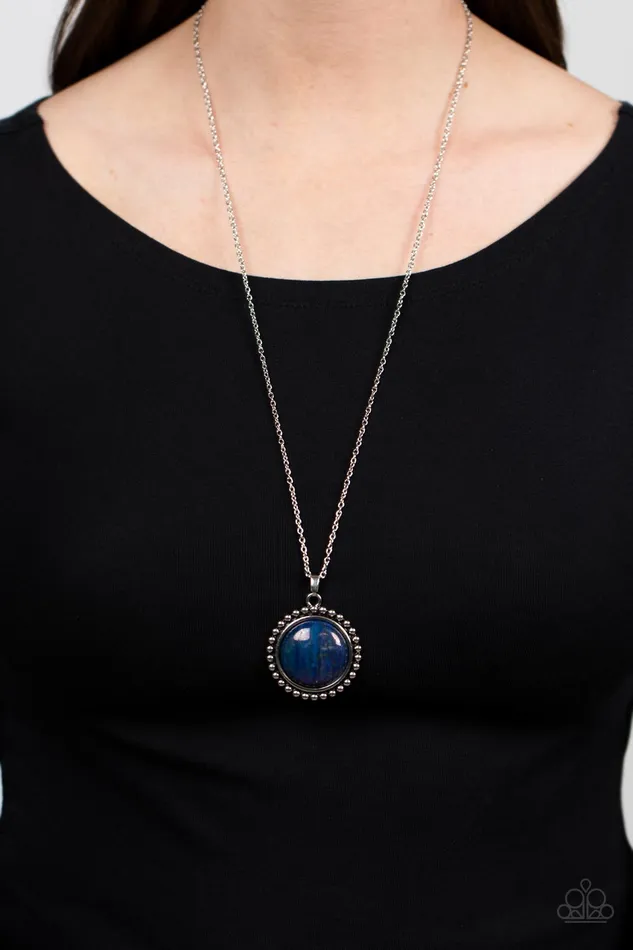 Paparazzi Accessories Necklaces Sonoran Summer Blue Necklace Jewelry by Bretta
