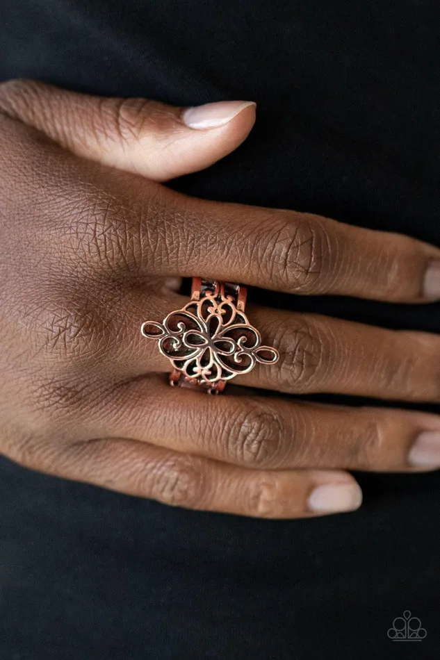 Paparazzi Accessories Rings Walk The VINE Copper Ring Jewelry by Bretta