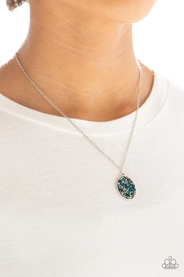 Paparazzi Accessories StarCrossed Stargazer Blue Necklace Jewelry by Bretta Necklaces Paparazzi Accessories StarCrossed Stargazer Blue Necklace Jewelry by Bretta Necklaces