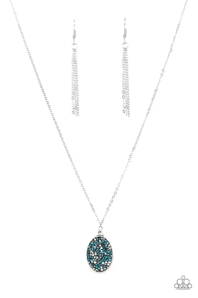 Paparazzi Accessories StarCrossed Stargazer Blue Necklace Jewelry by Bretta Necklaces