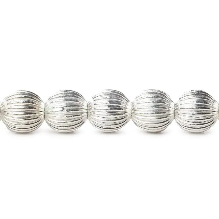 Rings Beadsofcambaycom 11mm Silver plated Copper Corrugated Round 8 inch 19 pcs Rings Beadsofcambaycom 11mm Silver plated Copper Corrugated Round 8 inch 19 pcs