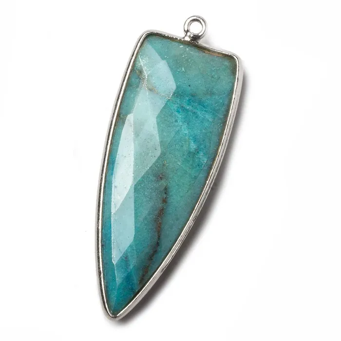 Rings Beadsofcambaycom 42x16mm Silver 925 Bezel Pale Chrysocolla Point 1 ring Pendant 1 piece Rings Beadsofcambaycom 42x16mm Silver 925 Bezel Pale Chrysocolla Point 1 ring Pendant 1 piece