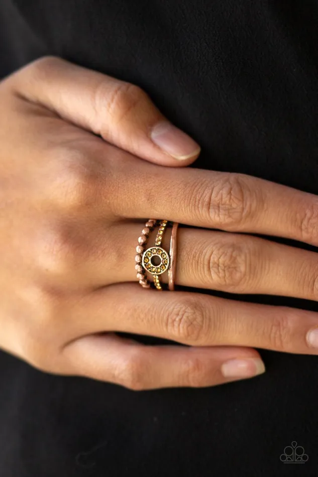 Rings Paparazzi Accessories Cost of Living Copper Ring Jewelry by Bretta