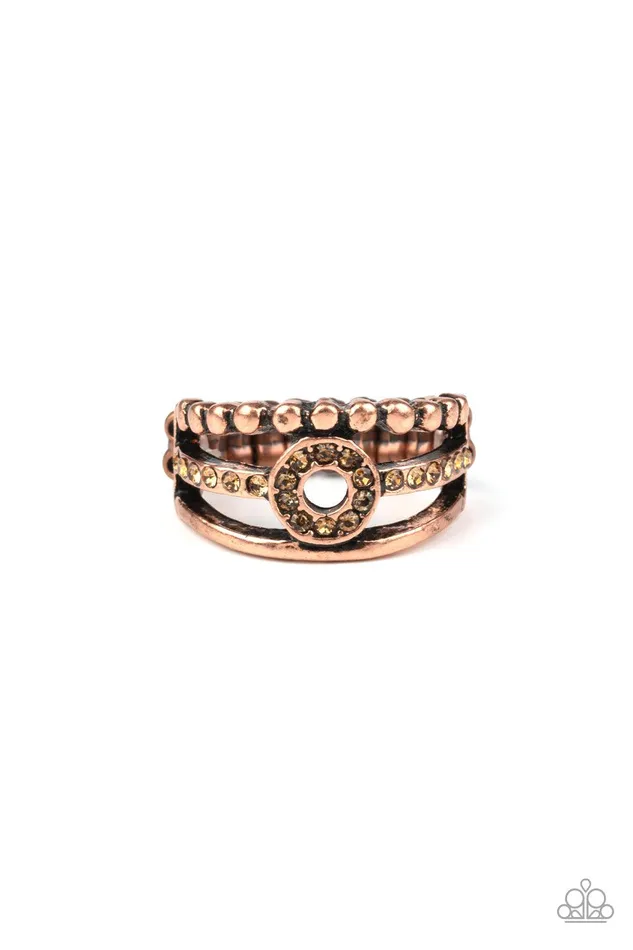 Rings Paparazzi Accessories Cost of Living Copper Ring Jewelry by Bretta