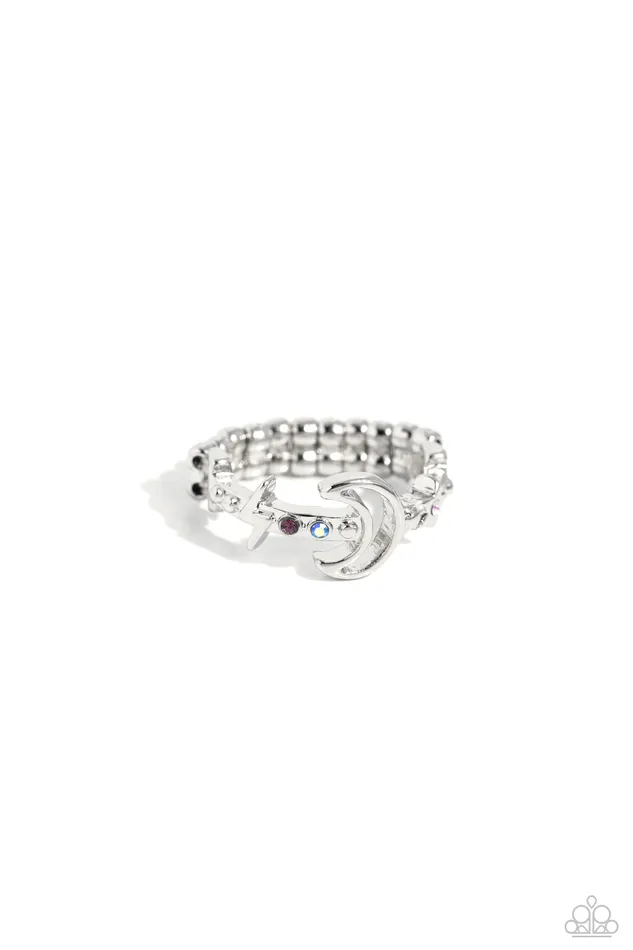 Rings Paparazzi Accessories Modeling Moon Purple Ring Jewelry by Bretta