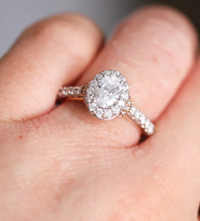 Rings Verragio Gold Engagement Ring Verragio