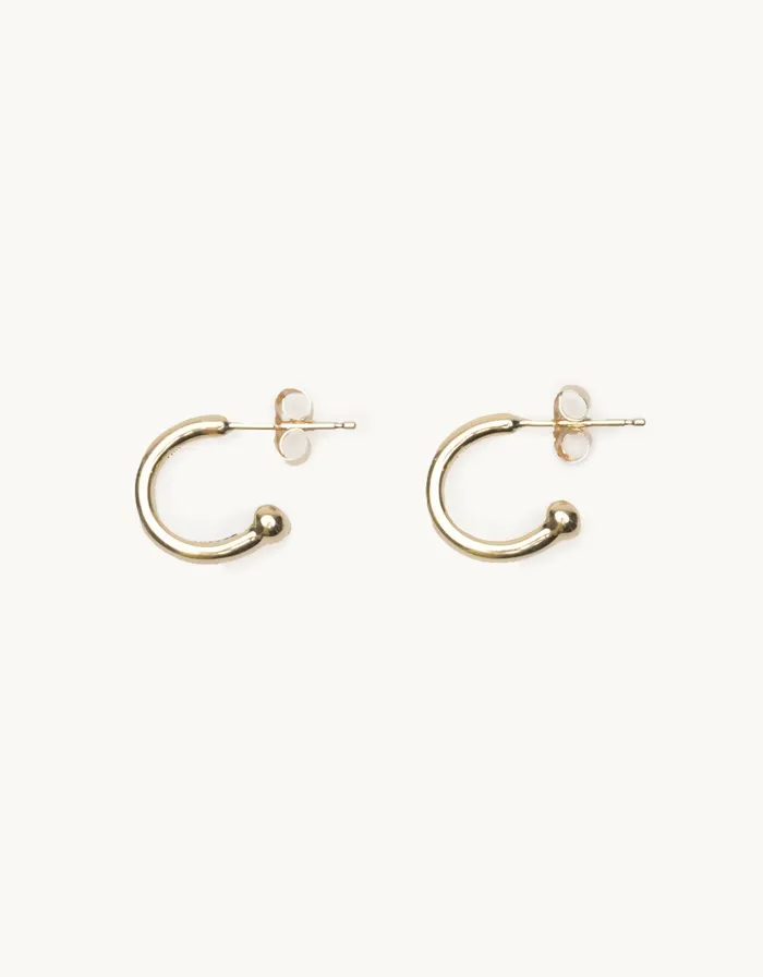 Scosha scosha 14k gold mini hoop earrings Earrings