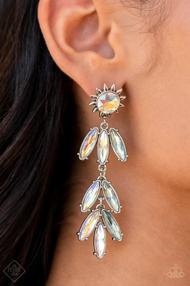 Space Age Sparkle Multi Earrings Jewelry by Bretta Paparazzi Accessories Earrings