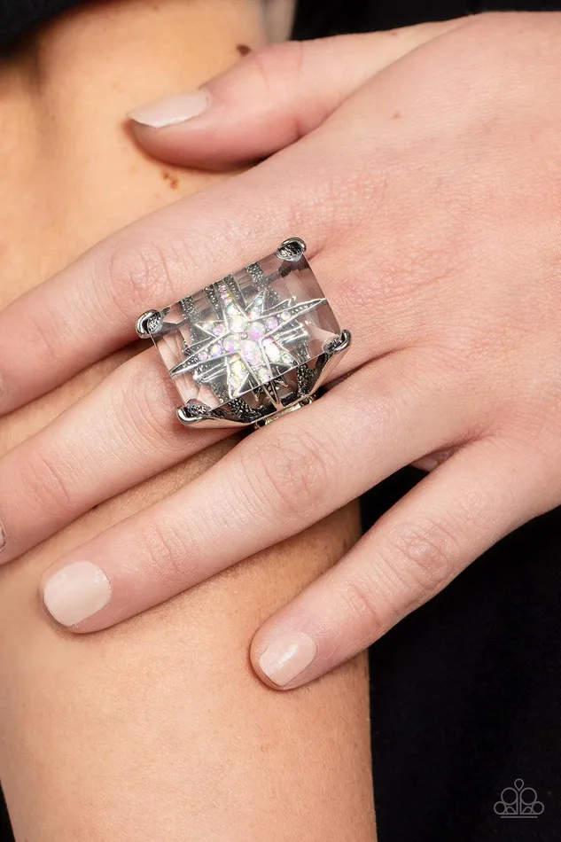 Starry Serenity Multi Ring Jewelry by Bretta Paparazzi Accessories Rings