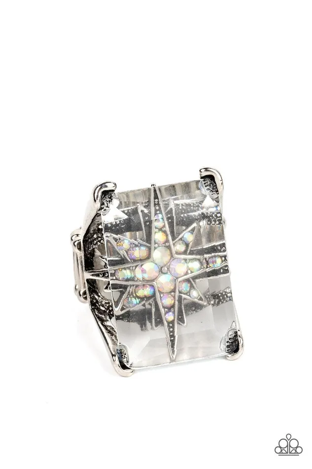 Starry Serenity Multi Ring Jewelry by Bretta Paparazzi Accessories Rings