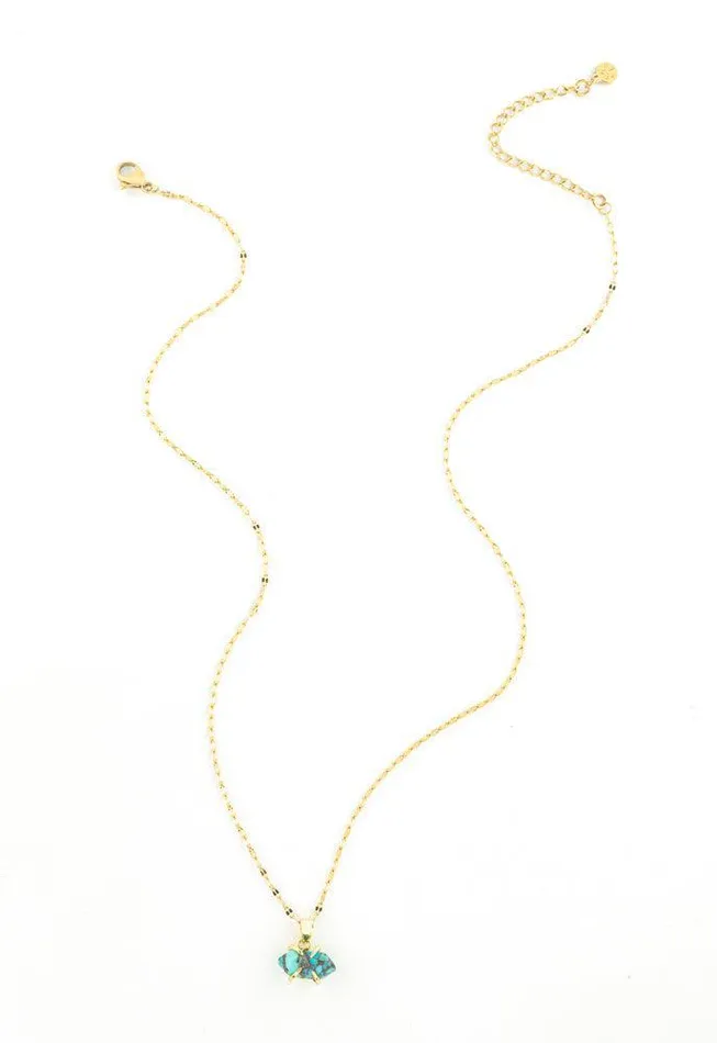 Turquoise Stone and Gold Necklace Gives Hope Freedom To Women Starfish Project Necklaces