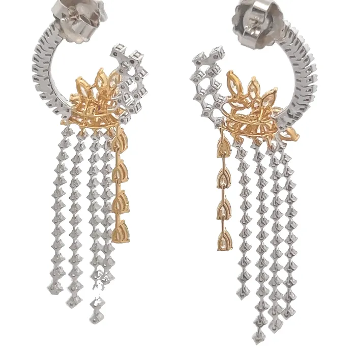 YaninaCo Jewelry Earrings Wrap Waterfall Earrings
