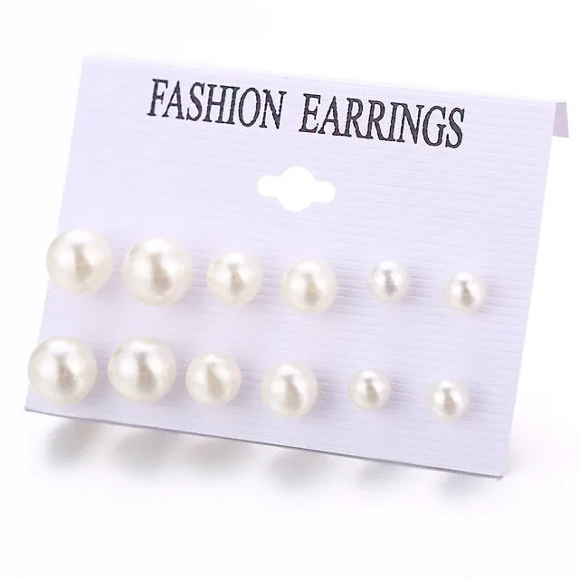 6 to 15 Tassel Earring Long Drop Earring and Stud Earring Sets for Women and Girls SWEET T 52 Earrings