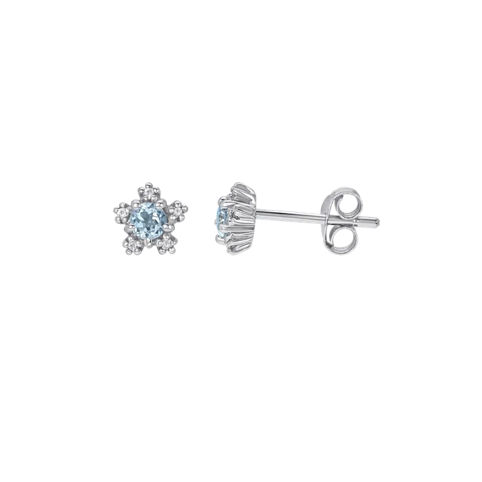 acemijewelry Earrings ACEMI Blue Topaz Nova Earring