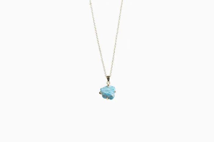 Apatite Necklace Monarch and Muse Necklaces