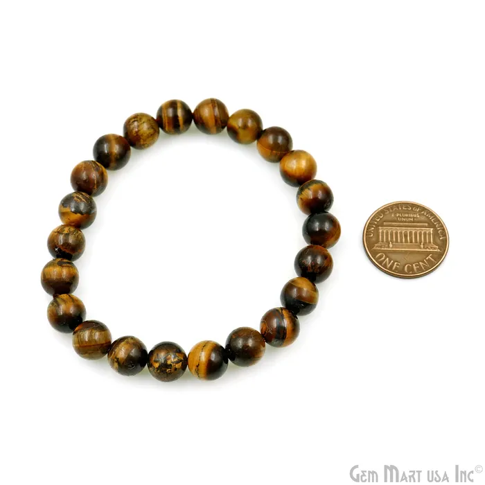 Bracelets Beaded Gemstone Bracelet Round 8mm GemMartUSA Bracelets Beaded Gemstone Bracelet Round 8mm GemMartUSA