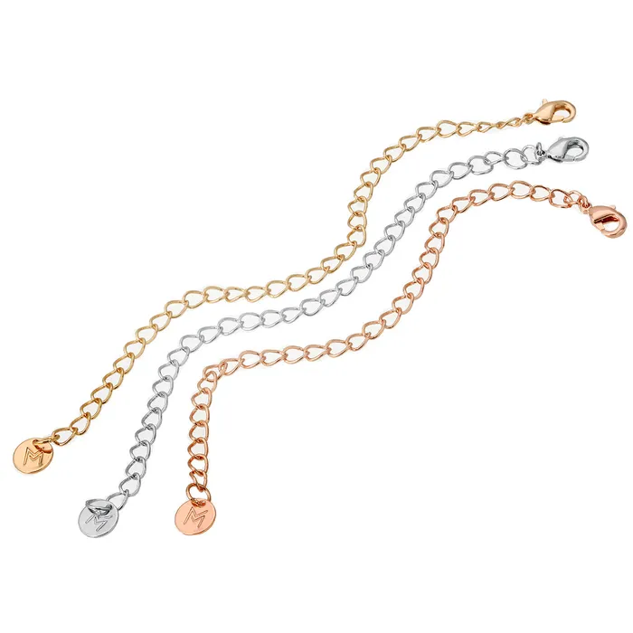Chain Extension ROSE GOLD Moderne Monocle Necklaces