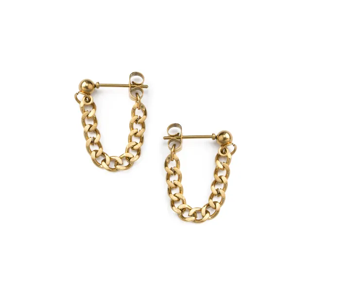 Chain Stud BY CARA Earrings