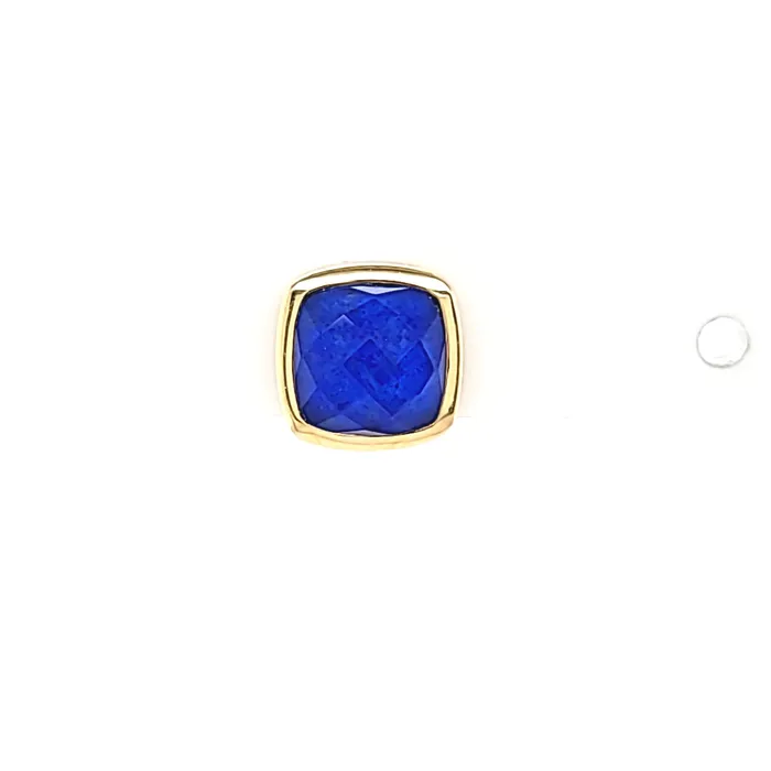 Doves 18k Yellow Gold Lapis Stud Earrings I7717 Earrings