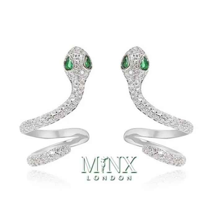 Earrings Diamond Snake Earrings Cuff Earrings Womens Snake Earrings Snake Earrings Silver Snake Earrings Big Earrings Snake Earrings Cuff Minx London Earrings Diamond Snake Earrings Cuff Earrings Womens Snake Earrings Snake Earrings Silver Snake Earrings Big Earrings Snake Earrings Cuff Minx London