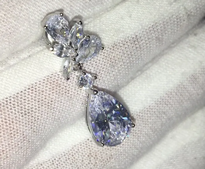 Earrings Minx London Wedding Earrings Teardrop Earrings Diamond Earrings Diamond Earrings Womens Diamond Earrings Earrings Bridal Earrings