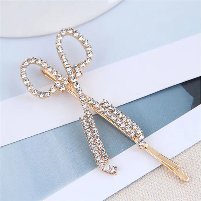 Earrings SWEET T 52 Luxury Crystal Hair PinClip Sets for Women and Girls 1 to 3 Pieces in Gold or Silver