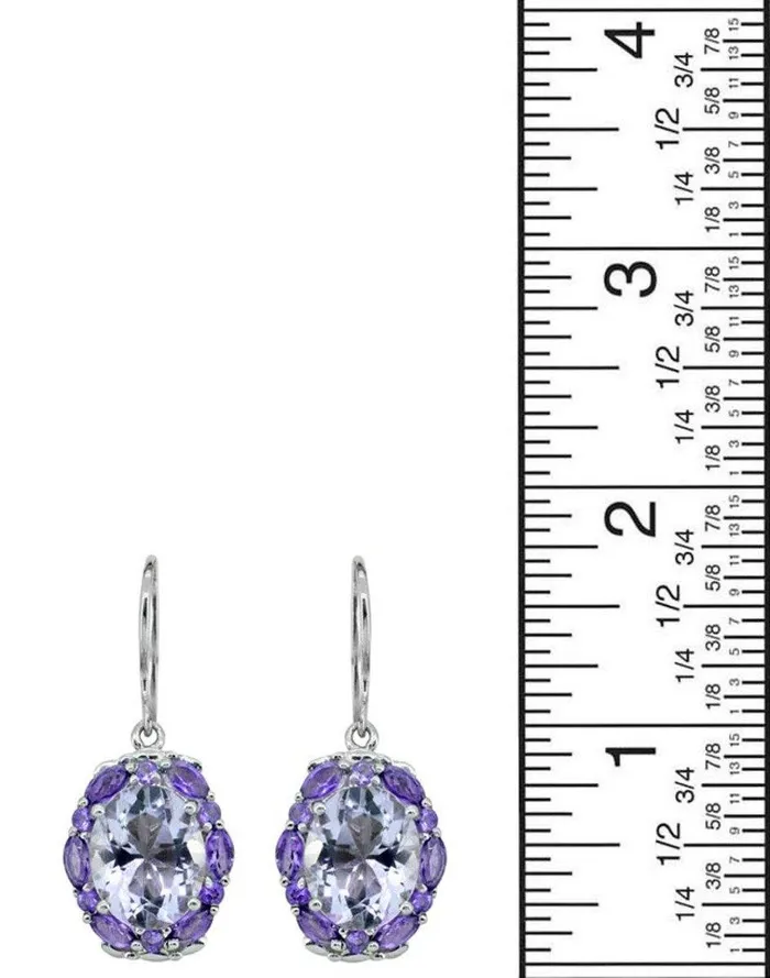 Earrings YoTreasure Natural Pink Amethyst Earrings Solid 925 Sterling Silver Jewelry Earrings YoTreasure Natural Pink Amethyst Earrings Solid 925 Sterling Silver Jewelry