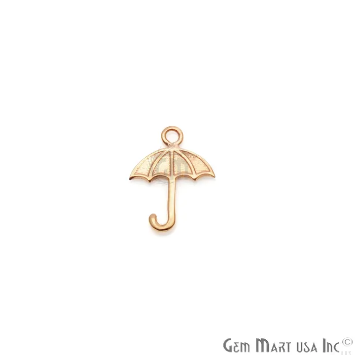 GemmartUSA Charm Necklaces Umbrella Shape 15x12mm Gold Plated Finding Charm DIY Jewelry GemmartUSA Charm Necklaces Umbrella Shape 15x12mm Gold Plated Finding Charm DIY Jewelry