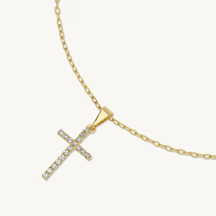 Ideaure Jewelry Necklaces Amata Cross Necklace