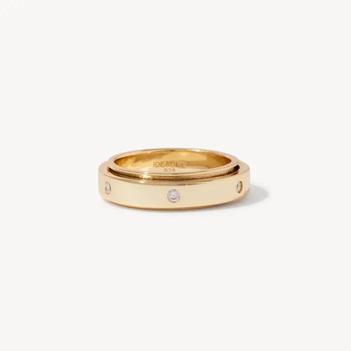 Ideaure Jewelry Rings Rosa Spinner Ring