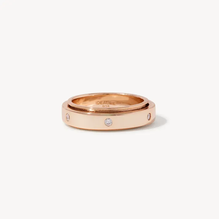 Ideaure Jewelry Rings Rosa Spinner Ring