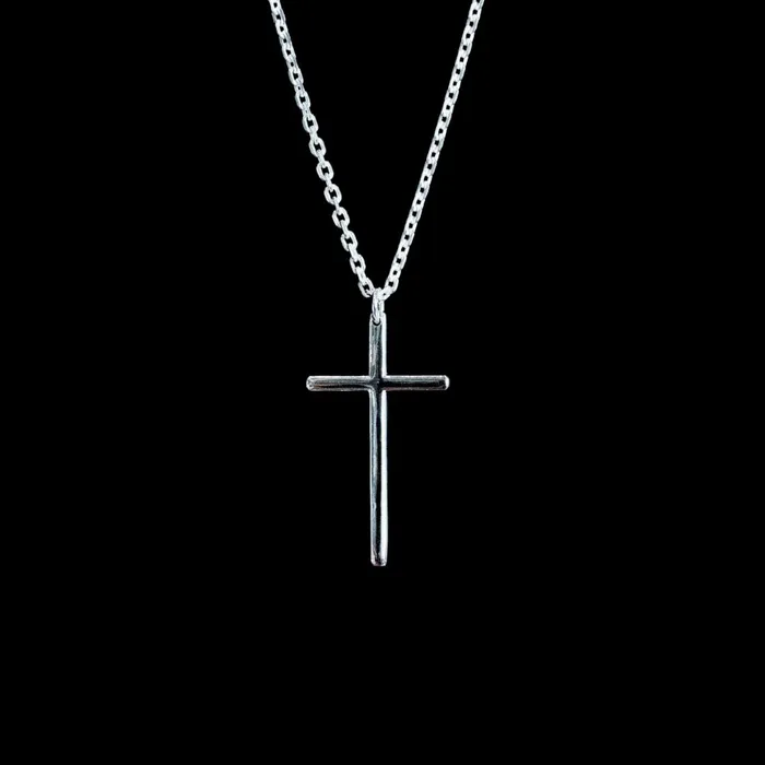 Jacob Rachel Classic Cross Pendant Necklace 925 Silver Necklaces